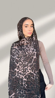 Leopard Print Modal Hijab