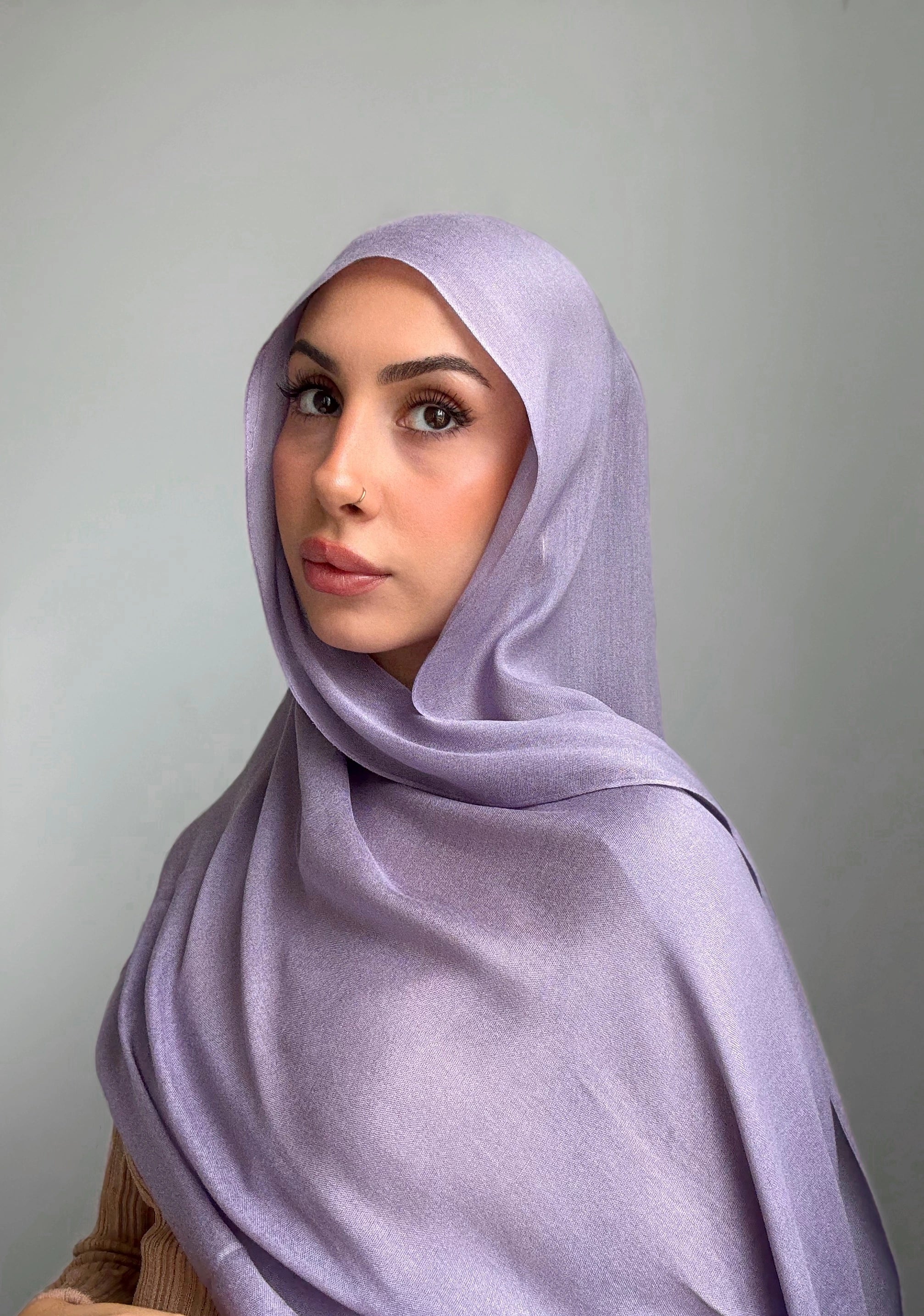 Orchid Modal Hijab set