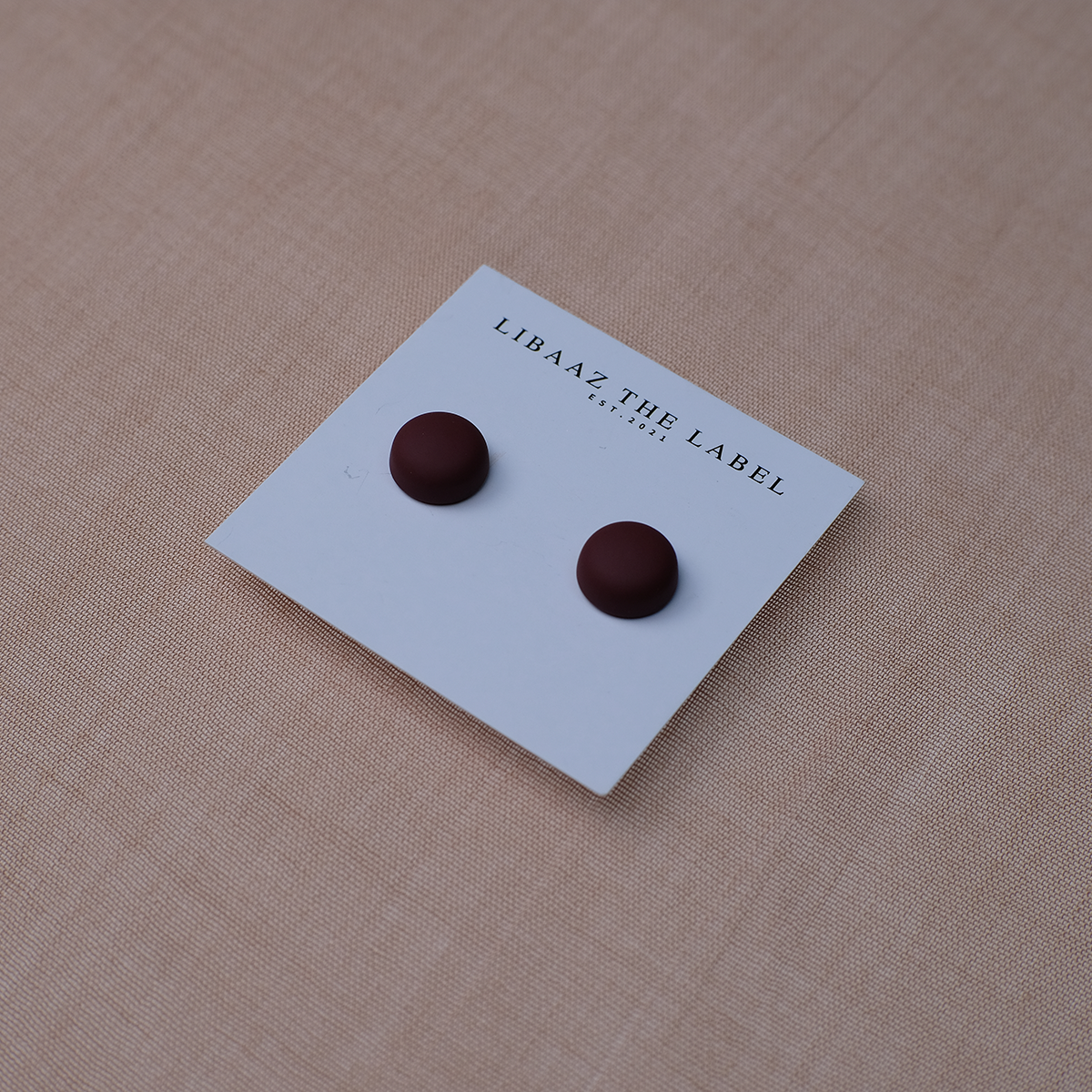 Burgundy Hijab Magnet (2 Pairs)